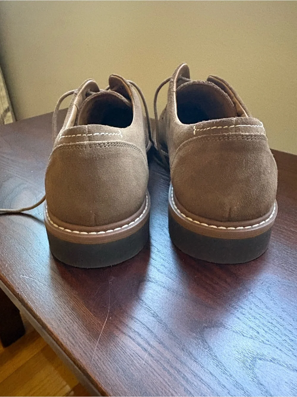 Men’s Rockport Foley Dark Taupe Suede
